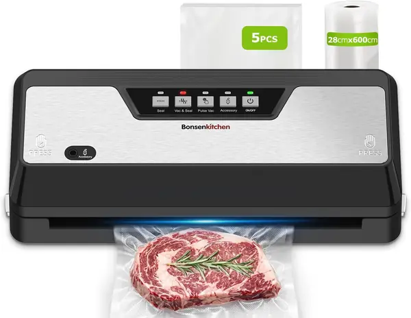 Vakuumiergerät 125W mit Cutter Lebensmittel VS3019